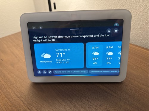 Amazon echo show smart - show, 8
