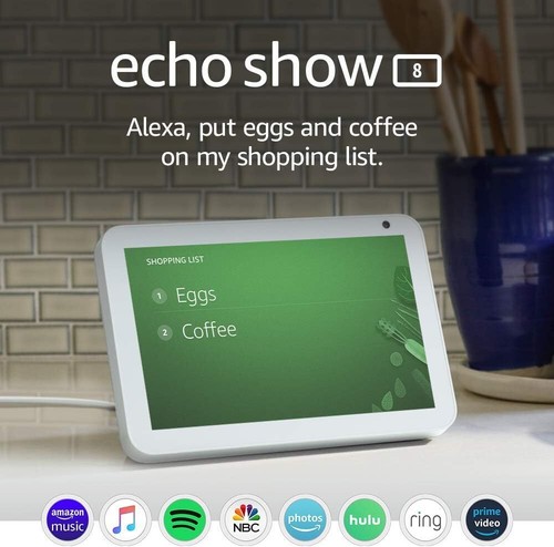 New amazon echo - show, 8